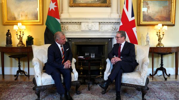 Kind Abdullah and PM Starmer