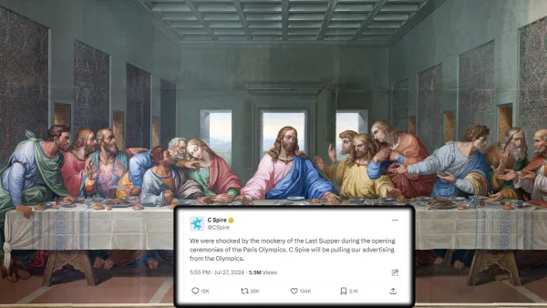 Paris Olympics 2024 and The Last Supper