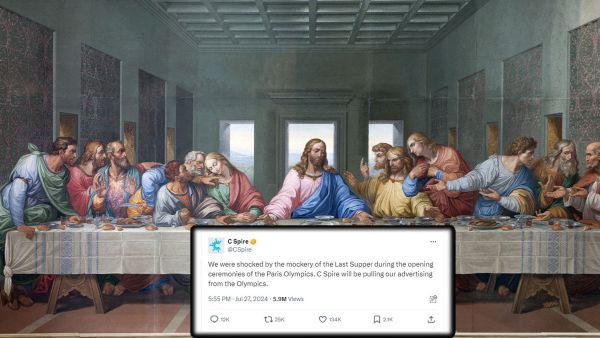 Paris Olympics 2024 and The Last Supper