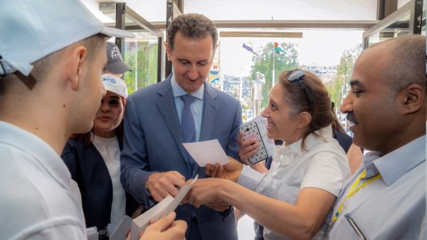بشار الأسد - لقاء أردوغان