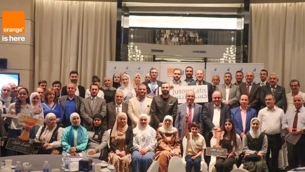 During the event Orange Jordan Builds Strong Bridges With its Startups & Sponsors 1st “Jusoor Labs” Conference