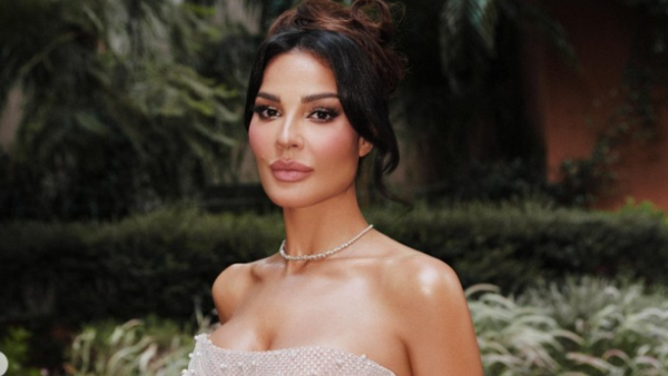 نادين نجيم وخطيبها ناريك ناربيكيان معا في BIAF 2024 وجمالها يخطف الأنظار