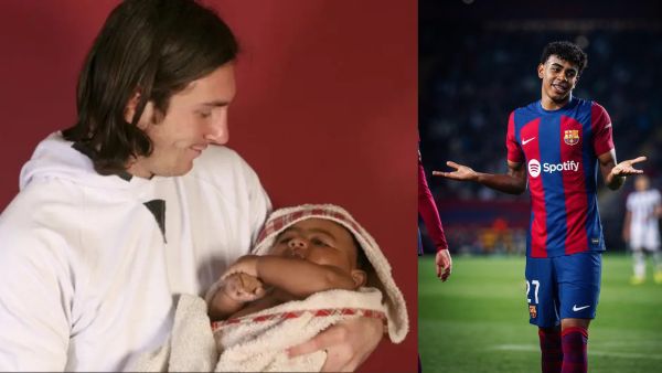 Lionel Messi Lamine Yamal