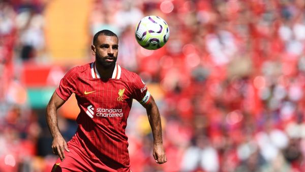 محمد صلاح (Photo by Peter POWELL / AFP)