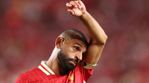 محمد صلاح (Photo by Charly TRIBALLEAU / AFP)