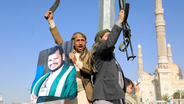 Houthis in Sanaa