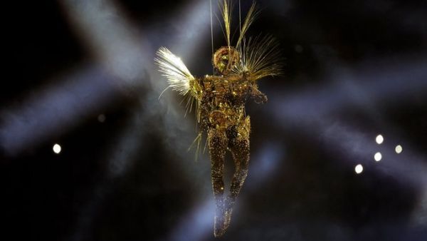Golden Voyager at Olympics closing ceremony reignites 'satanic' speculation