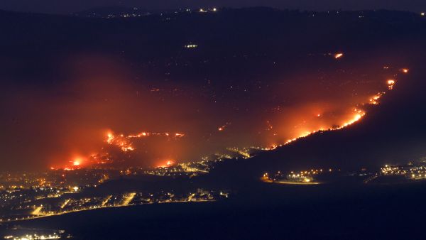 Hezbollah intensifies attack on northern Israel. June 5, 2024. AFP