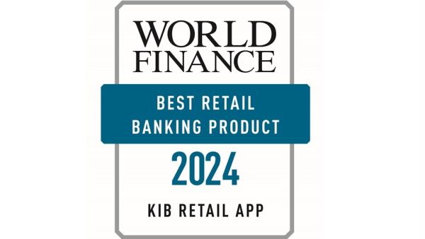 KIB receives the “Best Retail Banking Product” 2024 Award from World Finance magazine