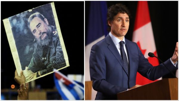 Fidel Castro, Justin Trudeau