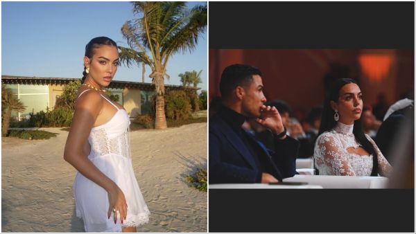 Georgina Rodríguez and Cristiano Ronaldo