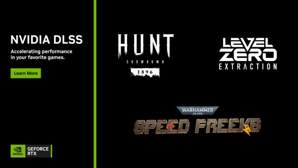 NVIDIA DLSS available now in Warhammer 40,000: Speed Freeks and more games this week NVIDIA DLSS available now in Warhammer 40,000: Speed Freeks and more games this week