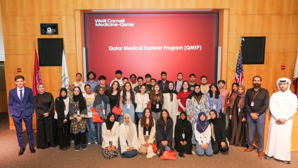 Local and international high school students participate in WCM-Q’s summer programs