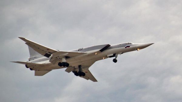 Russian bomber crashes