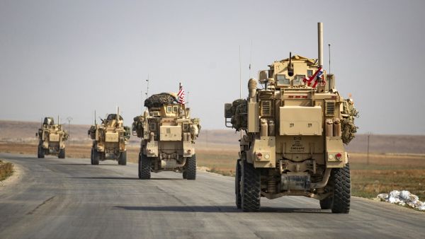 drone attack on US troops Eastern Syria.