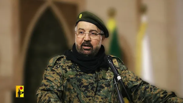 القيادي في حزب الله اللبناني فؤاد شكر