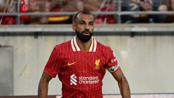 محمد صلاح (Photo by Justin Berl / GETTY IMAGES NORTH AMERICA / Getty Images via AFP) 