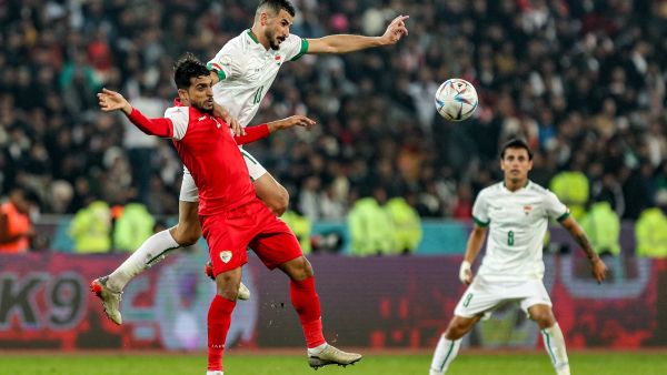 موعد مباراة العراق وعمان في تصفيات كأس العالم 2026 والقنوات الناقلة