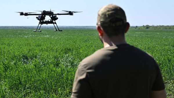 Ukrainian drone attack