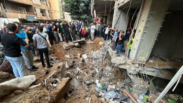 Israeli Airstrikes Hit Beirut, Targeting High-Ranking Hezbollah Leader