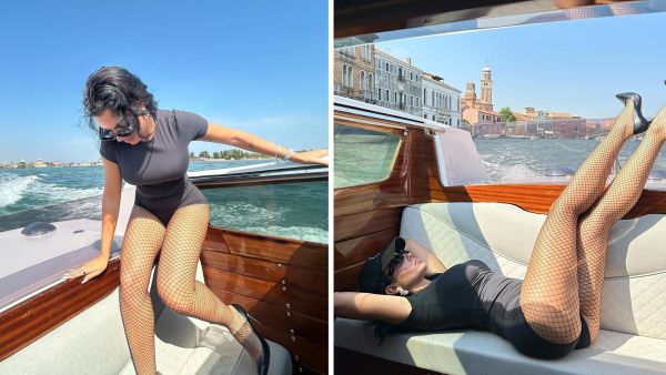 Georgina Rodríguez attends Venice Film Festival