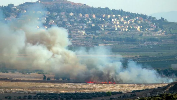 Hezbollah launches massive missile attack