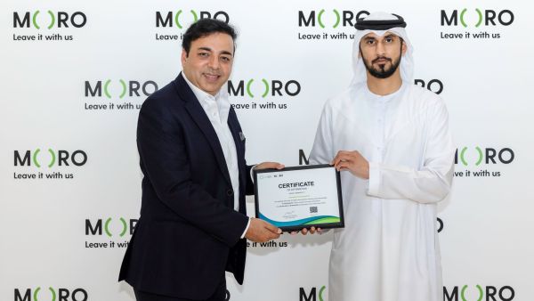 The initiative recognized the effort of National Holding’s business entities that have chosen Moro Hub's Green Data Centers for their IT workloads The initiative recognized the effort of National Holding’s business entities that have chosen Moro Hub's Green Data Centers for their IT workloads