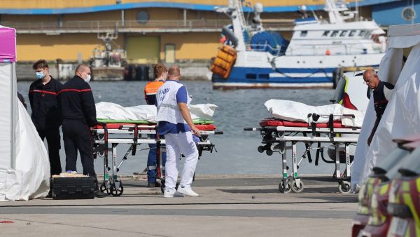Boat capsize in France