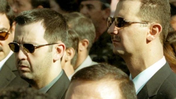 Syrian President Bashar Assad and his brother Maher Assad