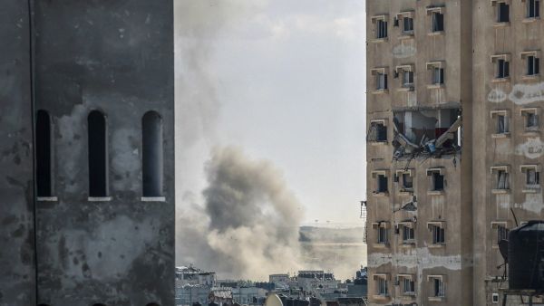 مبان مدمرة في قطاع غزة، جراء العدوان الاسرائيلي