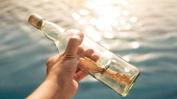 message in a bottle