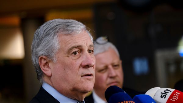 Italian Foreign Minister Antonio Tajani