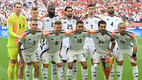 منتخب ألمانيا (Photo by THOMAS KIENZLE / AFP)