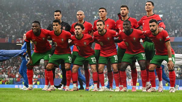منتخب البرتغال (Photo by JAVIER SORIANO / AFP)