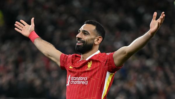محمد صلاح (Photo by Paul ELLIS / AFP)
