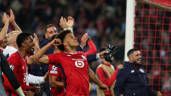 ليل يحقق انتصارا تاريخيا على ريال مدريد (Photo by FRANCK FIFE / AFP)