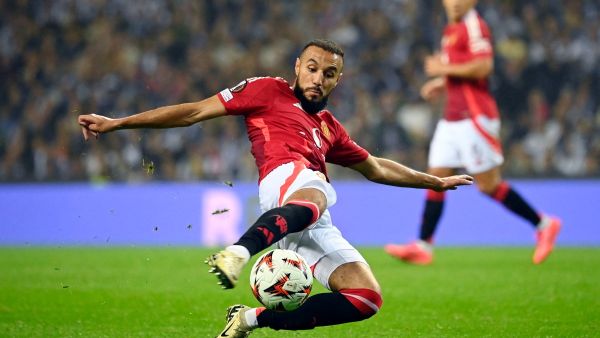 نصير مزراوي (Photo by MIGUEL RIOPA / AFP)