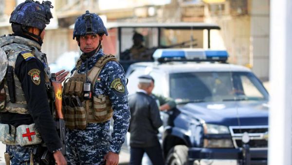 Iraqi police officer