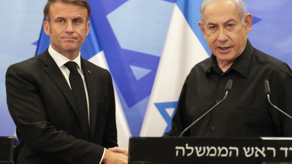 Macron and Netanyahu