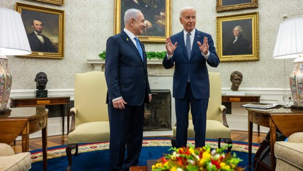 US President Joe Biden and Israeli Prime Minister Benjamin Netanyahu