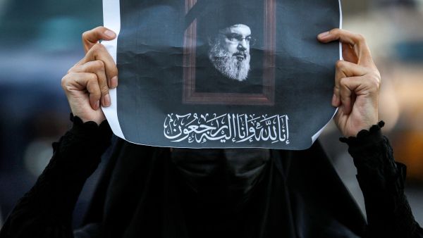 Hassan Nasrallah, leader of the Lebanese Shiite group Hezbollah