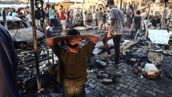 Israeli denies humanitarian aid to Gaza