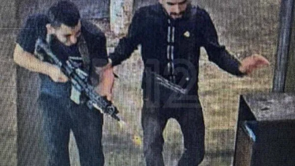 Footage shows assailants opening fire in Tel Aviv before being neutralized