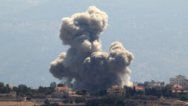 قصف اسرائيلي على بلدة الخيام جنوب لبنان