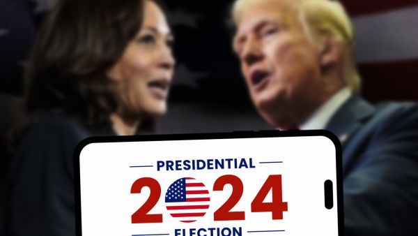 Harris and Trump