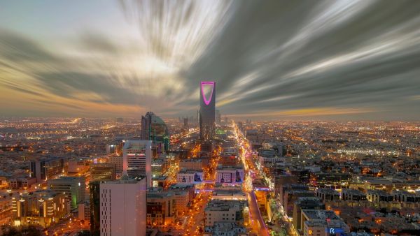 Riyadh, Saudi Arabia - March 01, 2024: Riyadh city skyline drone shoot. (Shutterstock) Saudi Arabia leads MENA startup rise with $165m investment in September