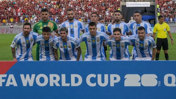 منتخب الأرجنتين (Photo by JUAN BARRETO / AFP)