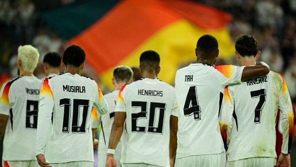 منتخب ألمانيا مرشح لتحقيق انتصار مريح (Photo by John MACDOUGALL / AFP)