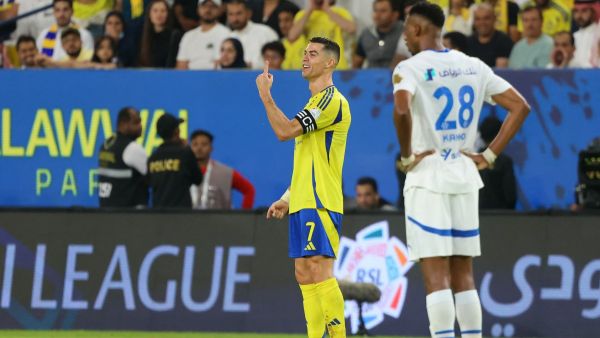 النصر يفشل في التفوق على الهلال (Photo by Fayez NURELDINE / AFP)