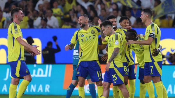 النصر في مواجهة صعبة أمام القادسية اليوم (Photo by Fayez NURELDINE / AFP)